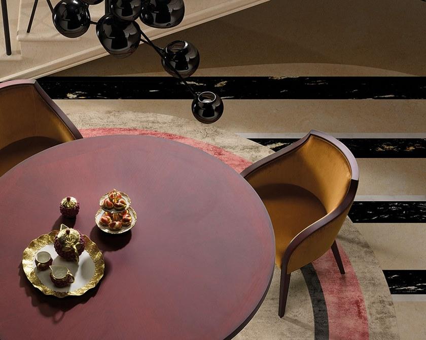 Prestige Мягкое бархатное кресло с подлокотниками Gran duca Cvg046 - Вид №3