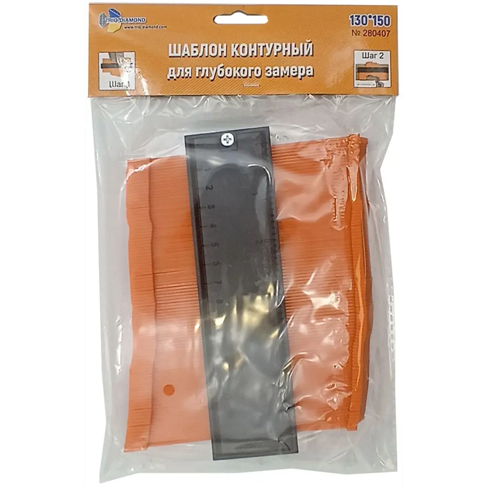 Шаблон контурный Trio-Diamond 280407 130x150 мм STLM-2128105 - Вид №1