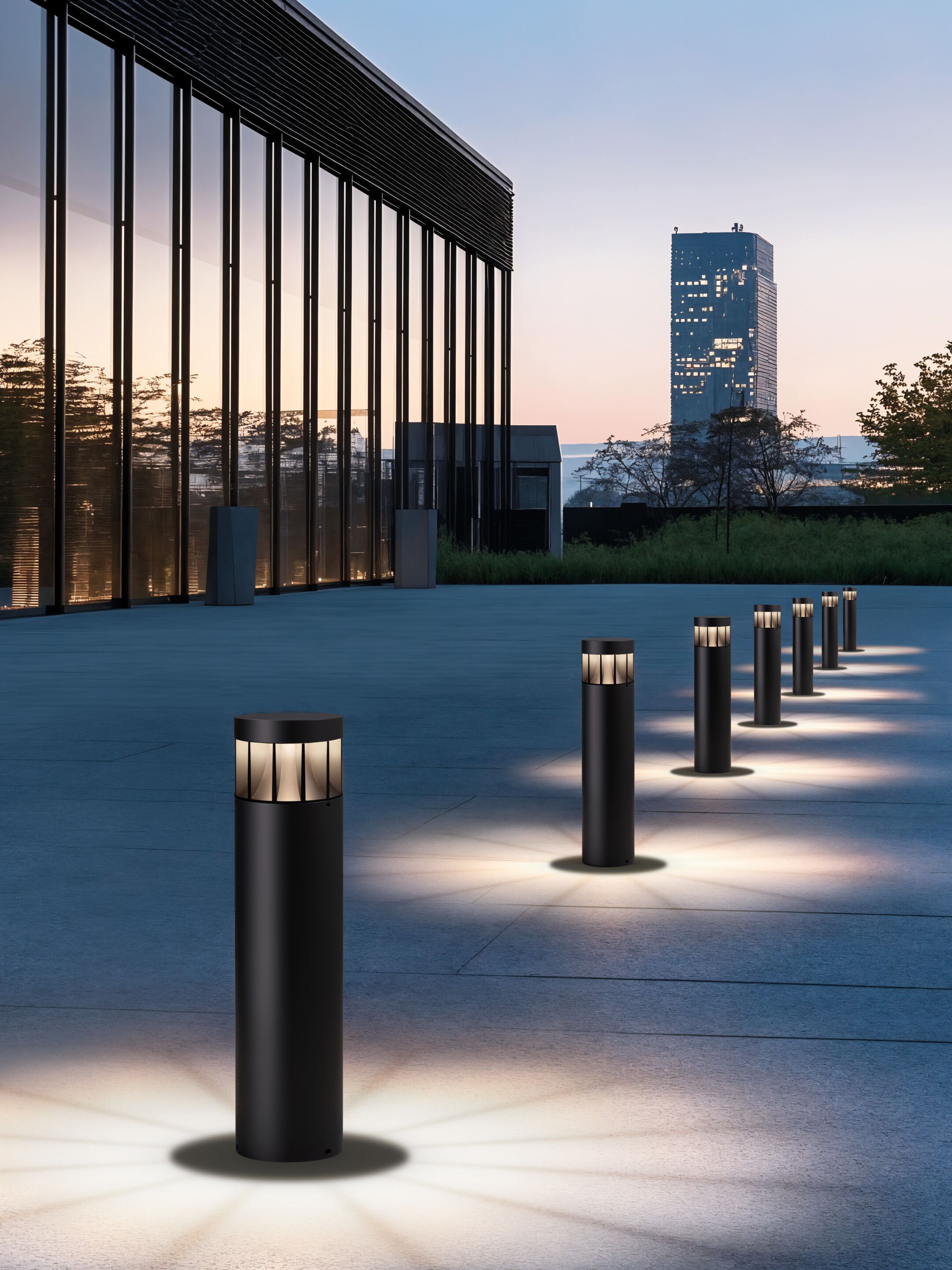 Алюминиевый светодиодный световой столб SIMES Field ARCH-00023214 - Вид №1