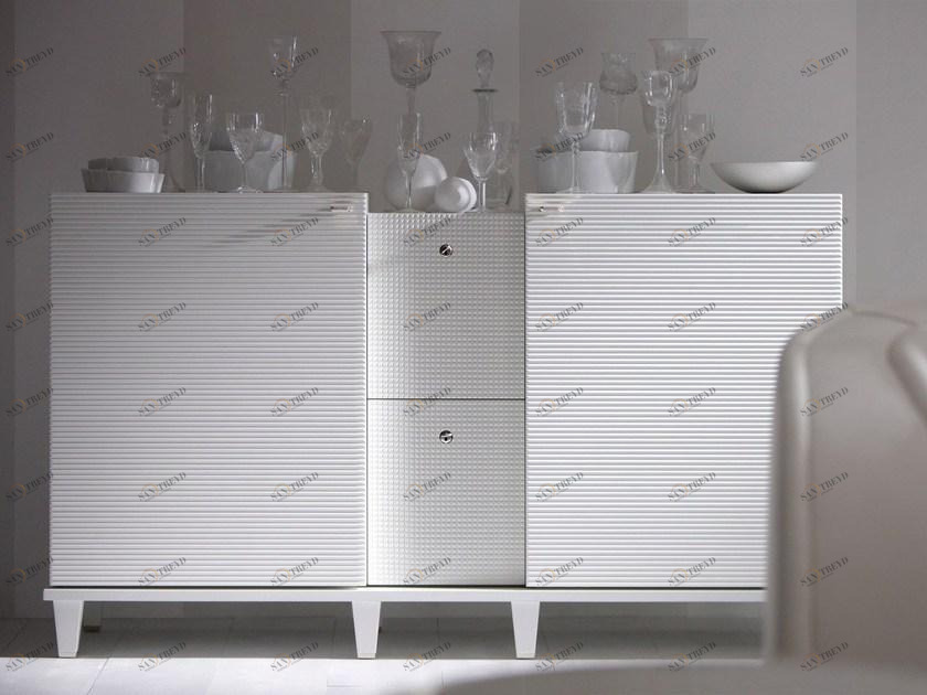 OPERA CONTEMPORARY Комод деревянный с распашными дверцами Dimitri sun-id-1416905