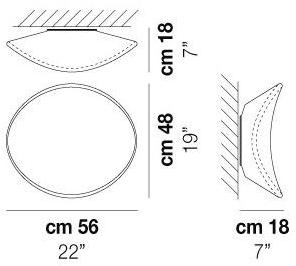 Vetreria Vistosi Стеклянный потолочный светильник Balance sun-id-1355495 - Вид №6