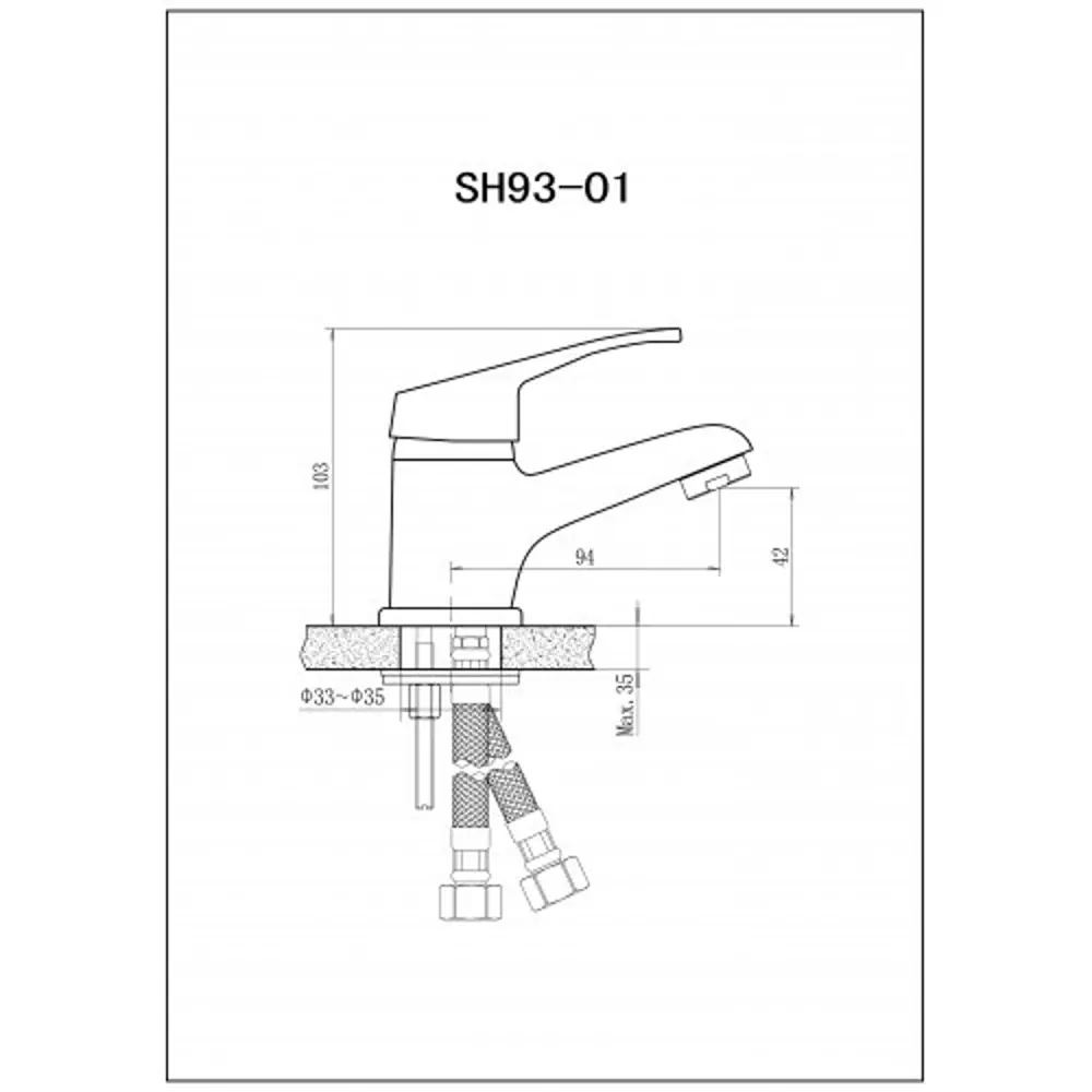 Набор смесителей Sonas SH93 для ванны и раковины 82639127 STLM-2086358 - Вид №13