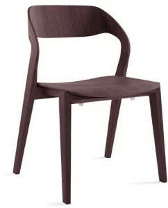 Crassevig Штабелируемый деревянный стул Mixis