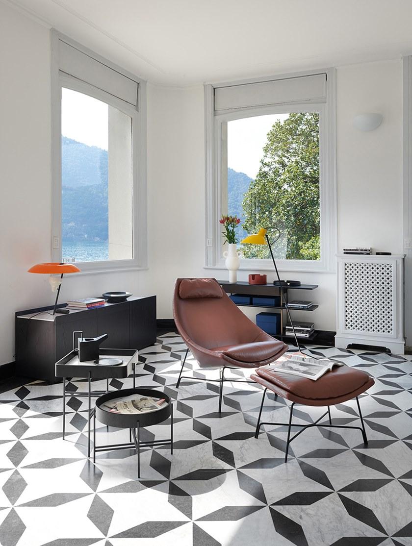 Potocco Мягкая кожаная подставка для ног Cut 910/pp - Вид №2