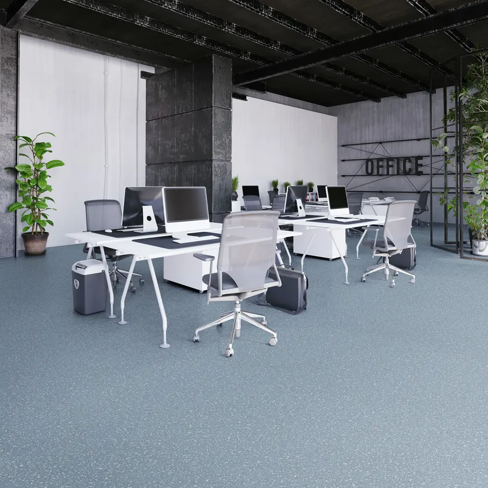 Tarkett ACCZENT PRO - коммерческий линолеум серый для помещений с высокой нагрузкой 82539124 STLM-0029249 - Вид №4