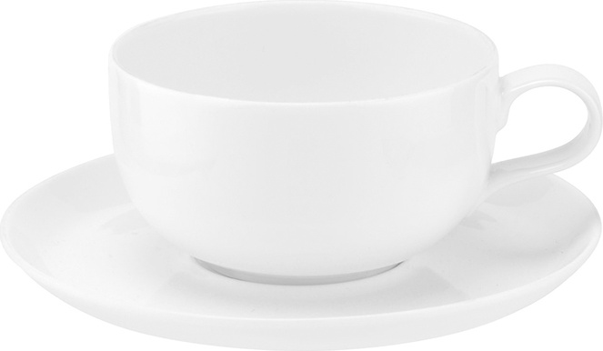 10623489 Portmeirion Набор чашек чайных с блюдцем Portmeirion "Выбор Портмейрион" 340мл, 2шт, (белый) Фарфор 