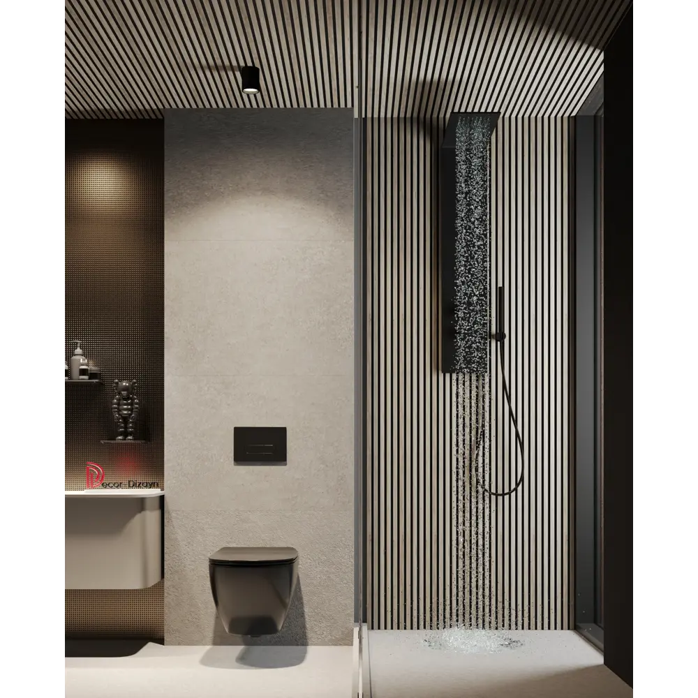 Панель стеновая Decor-Dizayn 904-65SH 10x150x3000 мм светло-коричневый 89338453 STLM-2061911  - Вид №4
