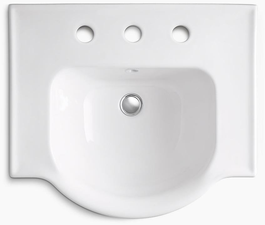 K-5265-8-96 Напольная раковина стоящая прямоугольная Kohler  - Вид №2