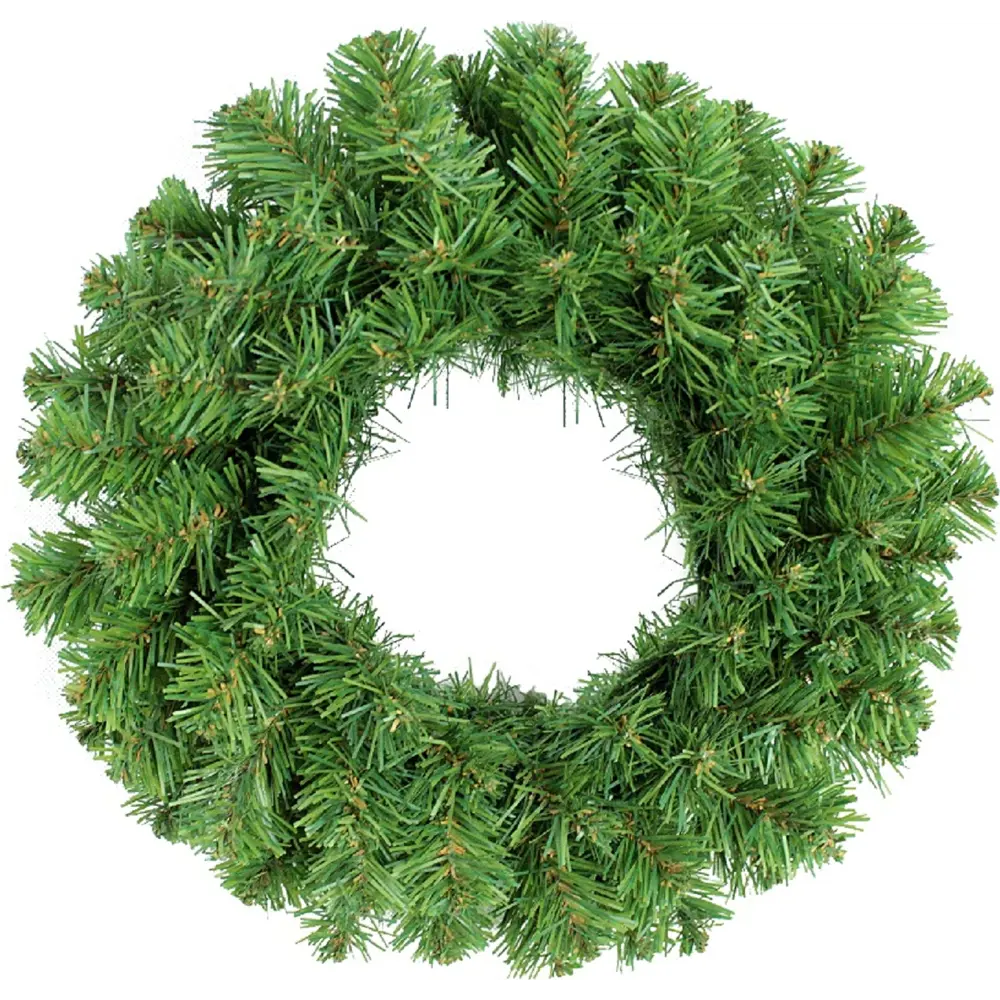 Венок новогодний №9, ø35 см, цвет светло-зелёный MOROZCO STLM-2207798