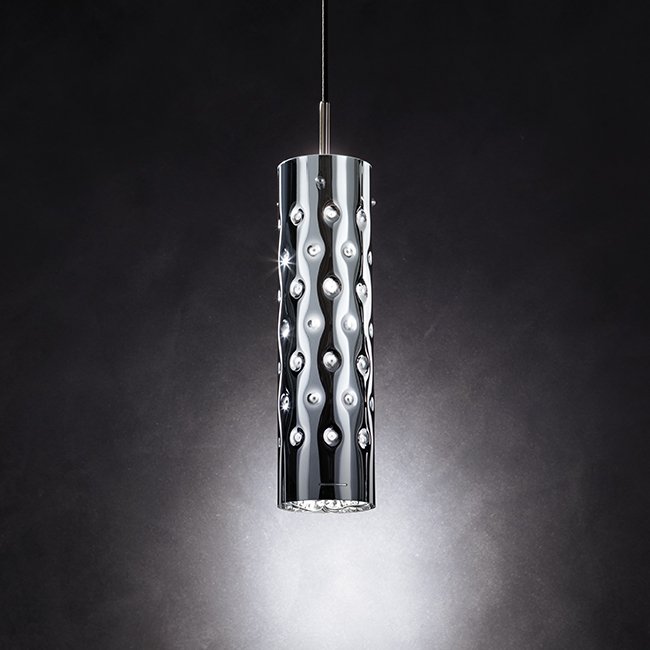 Подвесной светильник Dimple Single Silver от Slamp DIM91SOS0000S_000 SLAMP ДИЗАЙНЕРСКИЕ 243613 Серебряный  - Вид №1