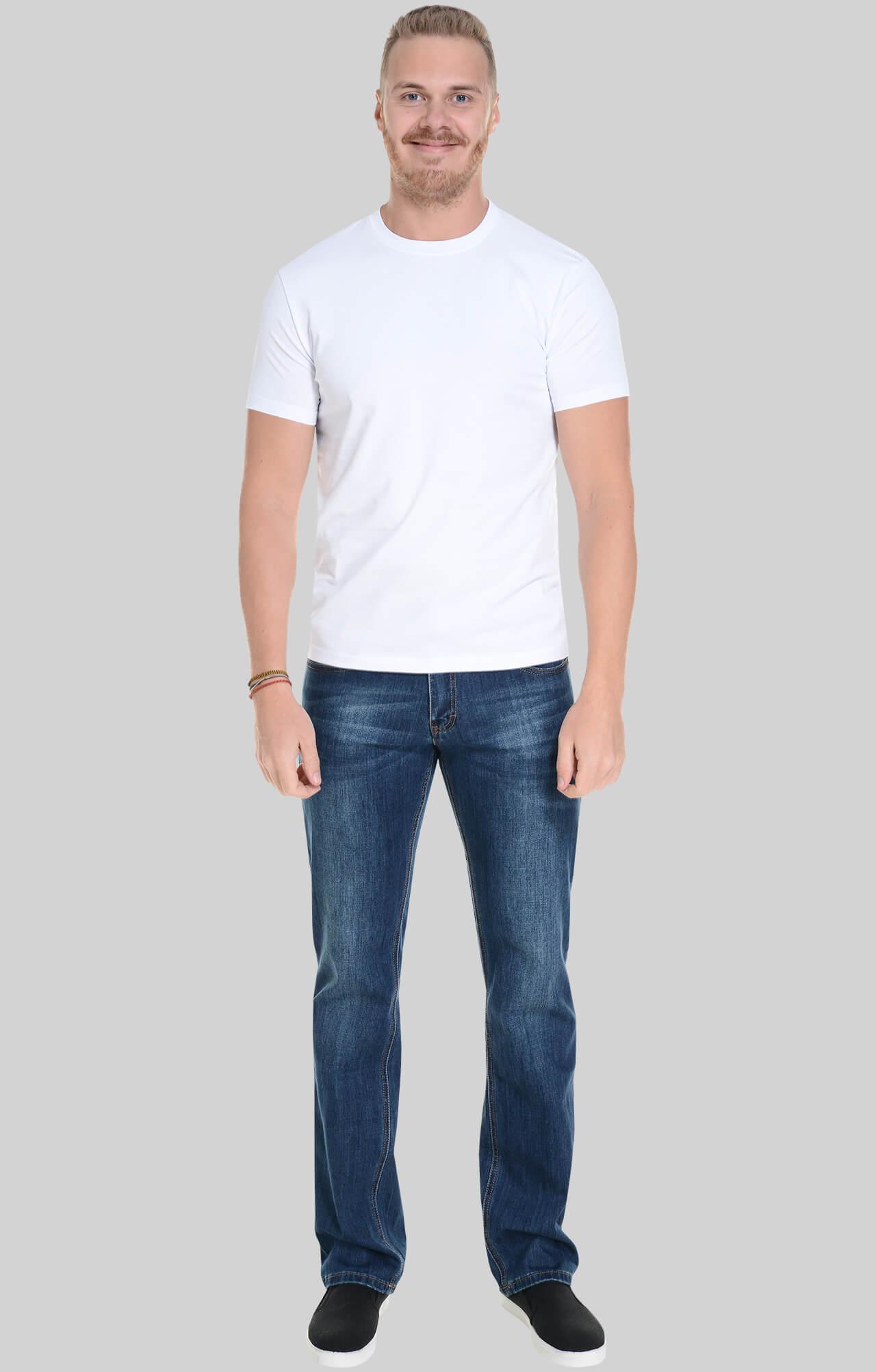 62092 Футболка мужская белая LUXE  Одежда для официантов  размер S  - Вид №5