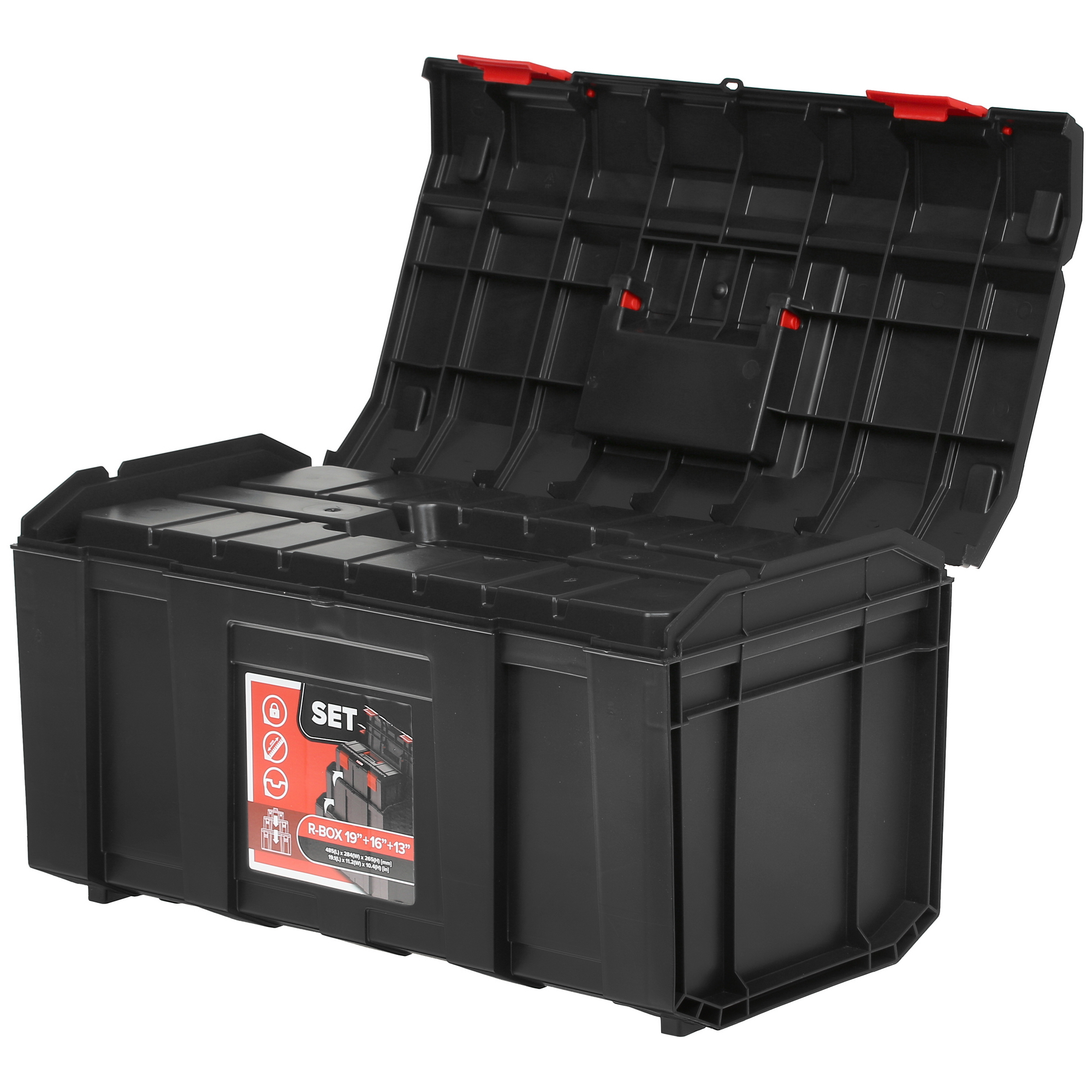 Модульная система для инструмента и принадлежностей Qbrick Regular RBOX SET 19+16+13 9010727 QBRICK SYSTEM STDN-0116788 - Вид №3