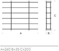 FontanaArte Книжный шкаф из флоат-стекла Teso sun-id-1506161 - Вид №2