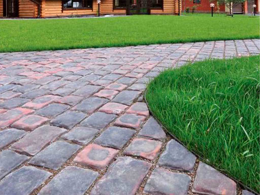 Пластиковый бордюр 58 мм, длина 1 м ГеоПластБорд GPBST-51 - Вид №8