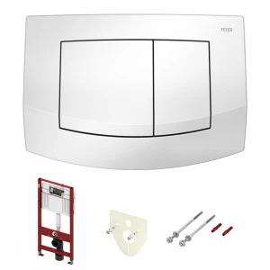 K400200 Комплект инсталляции 4 в 1 с панелью смыва ТЕСЕambia для установки подвесного унитаза (K400200)