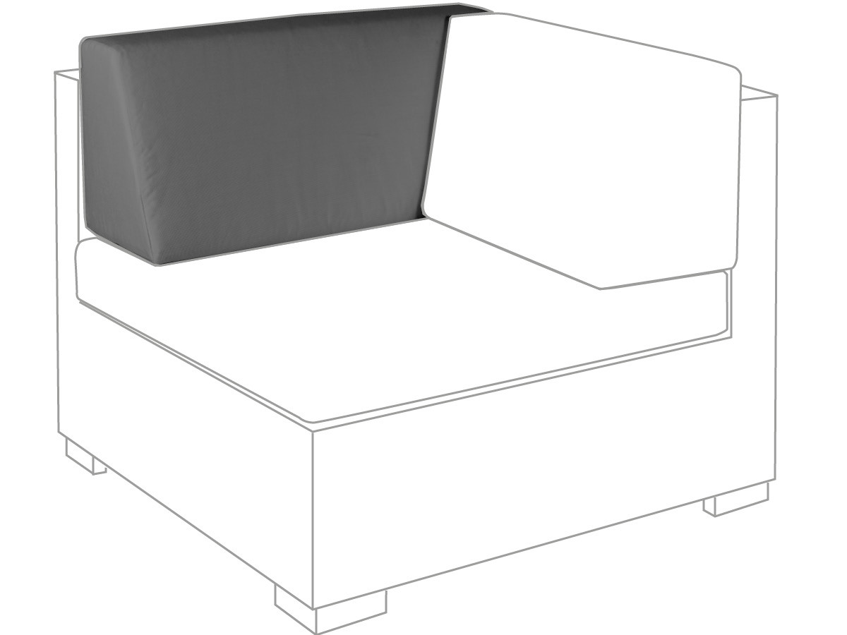 10.00.1415 Подушки спинки углового модуля наружные гранитные Mbm LONG ISLAND