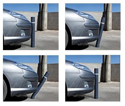 Lazzari Боллард с фиксированной стойкой для парковок  Sg580/sg581  - Вид №1