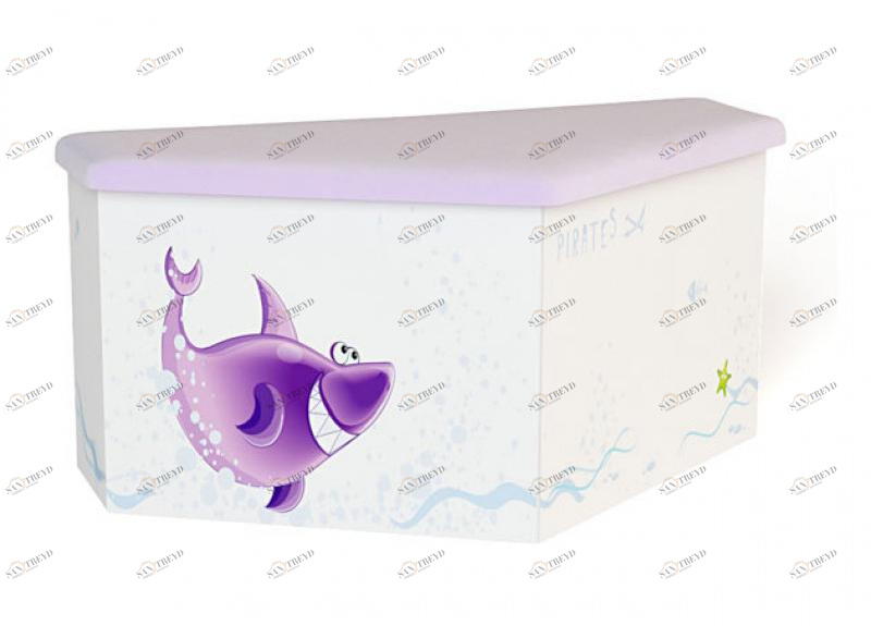 Ящик для игрушек ABC-KING НОС Pirates NEW 4631147958280