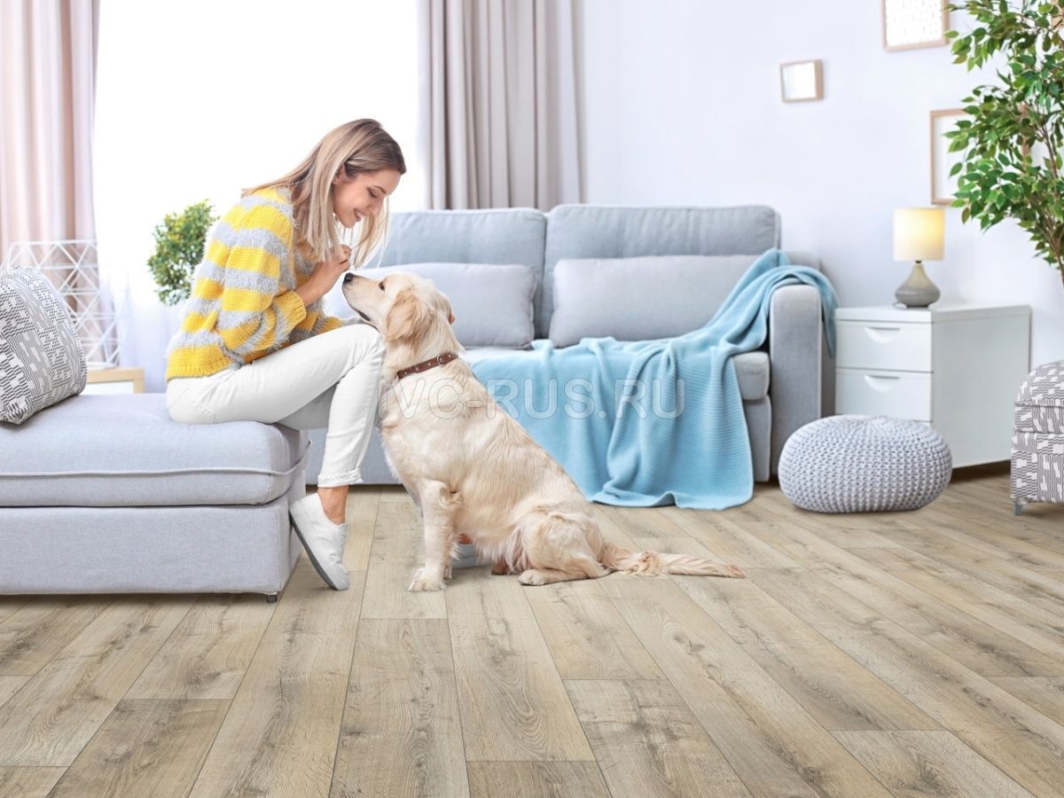 Линолеум полукоммерческий SUPER WOODLiKE - СУПЕР ВУДЛАЙК i516125 IVC-RUS  - Вид №1