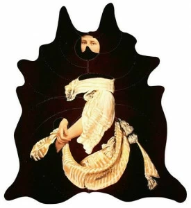 Mineheart Ковер из ткани с рисунком  Acc/066