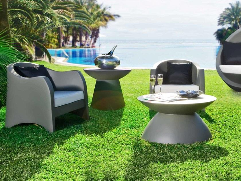 GANSK Круглый садовый стол из стекловолокна Ocean G3101a/b - Вид №5