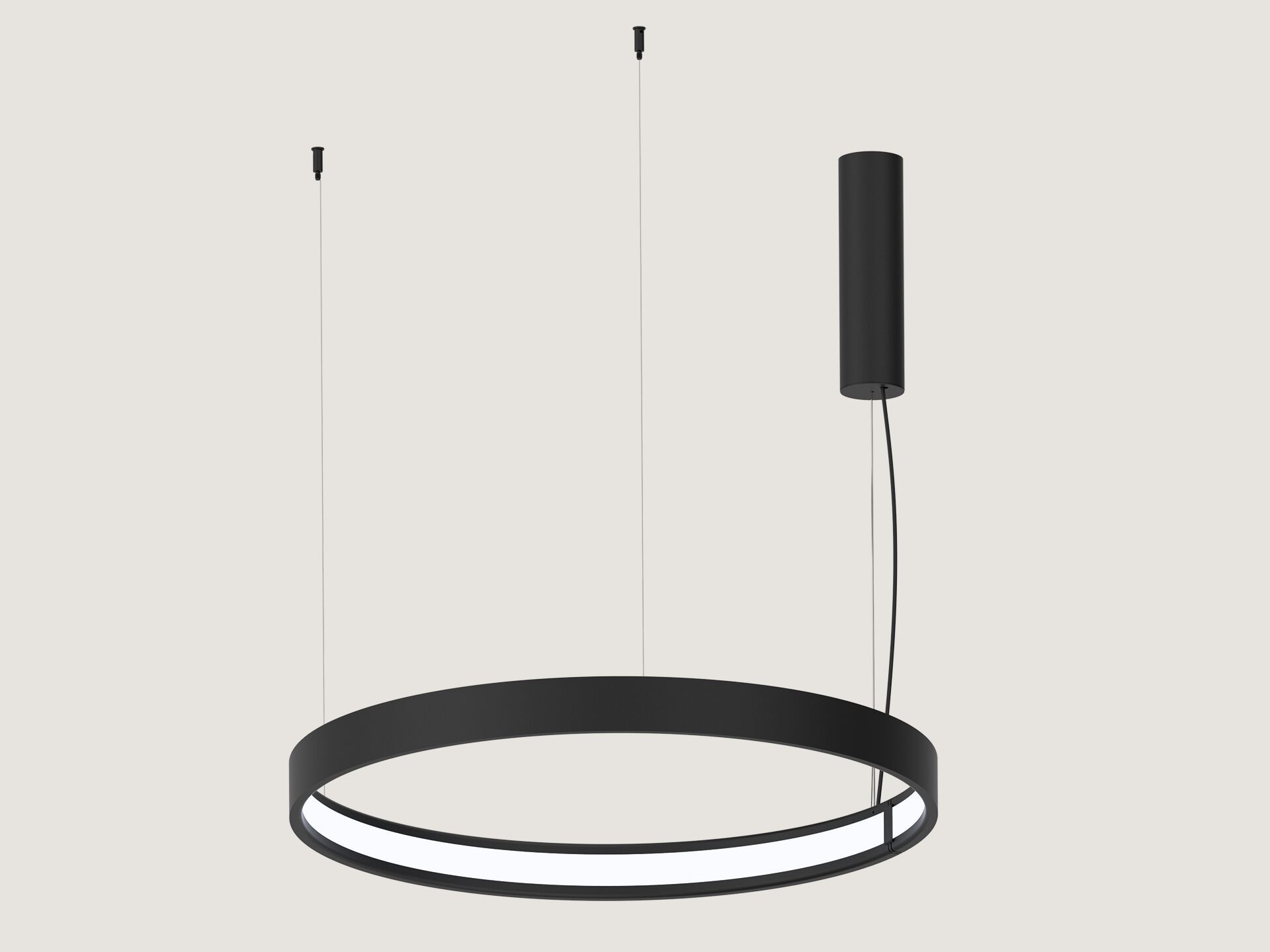 Металлический светодиодный подвесной светильник с регулируемой яркостью ZAVA SIOM ROUND ARCH-00008217