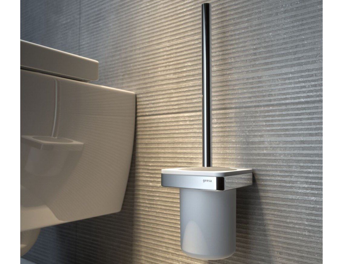 Пластиковая настенная туалетная щетка Geesa рамка ARCH-00128106 - Вид №2