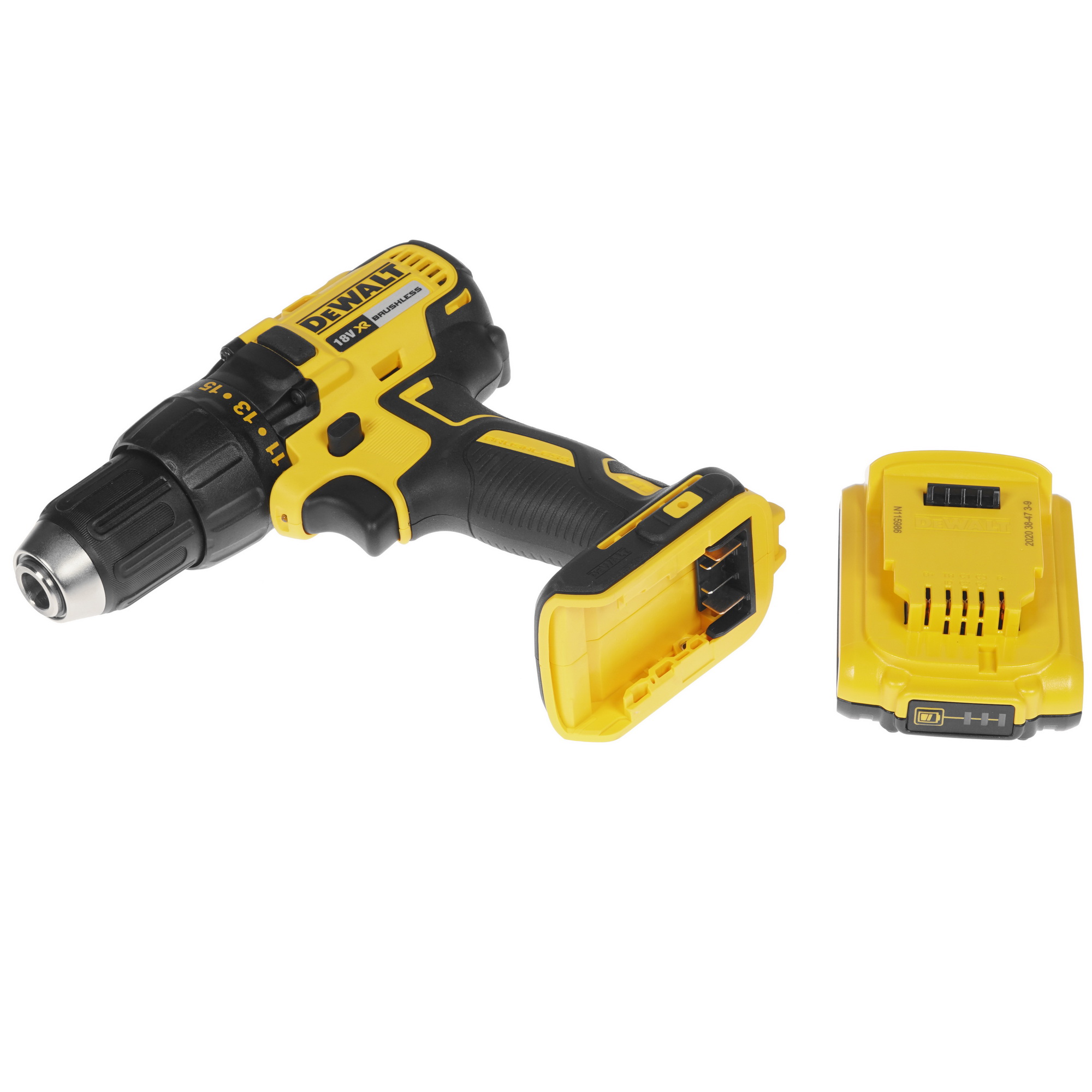 Дрель-шуруповерт DeWalt DCD777D2T XR FLEXVOLТ 18/54V 8158030 STDN-0015789 - Вид №4