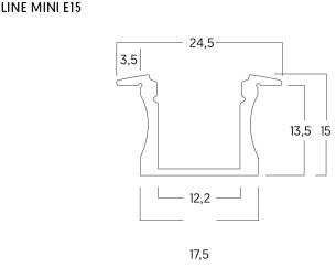 ONOK Lighting Линейный световой профиль из экструдированного алюминия для светодиодных модулей Line sun-id-1368725 - Вид №1