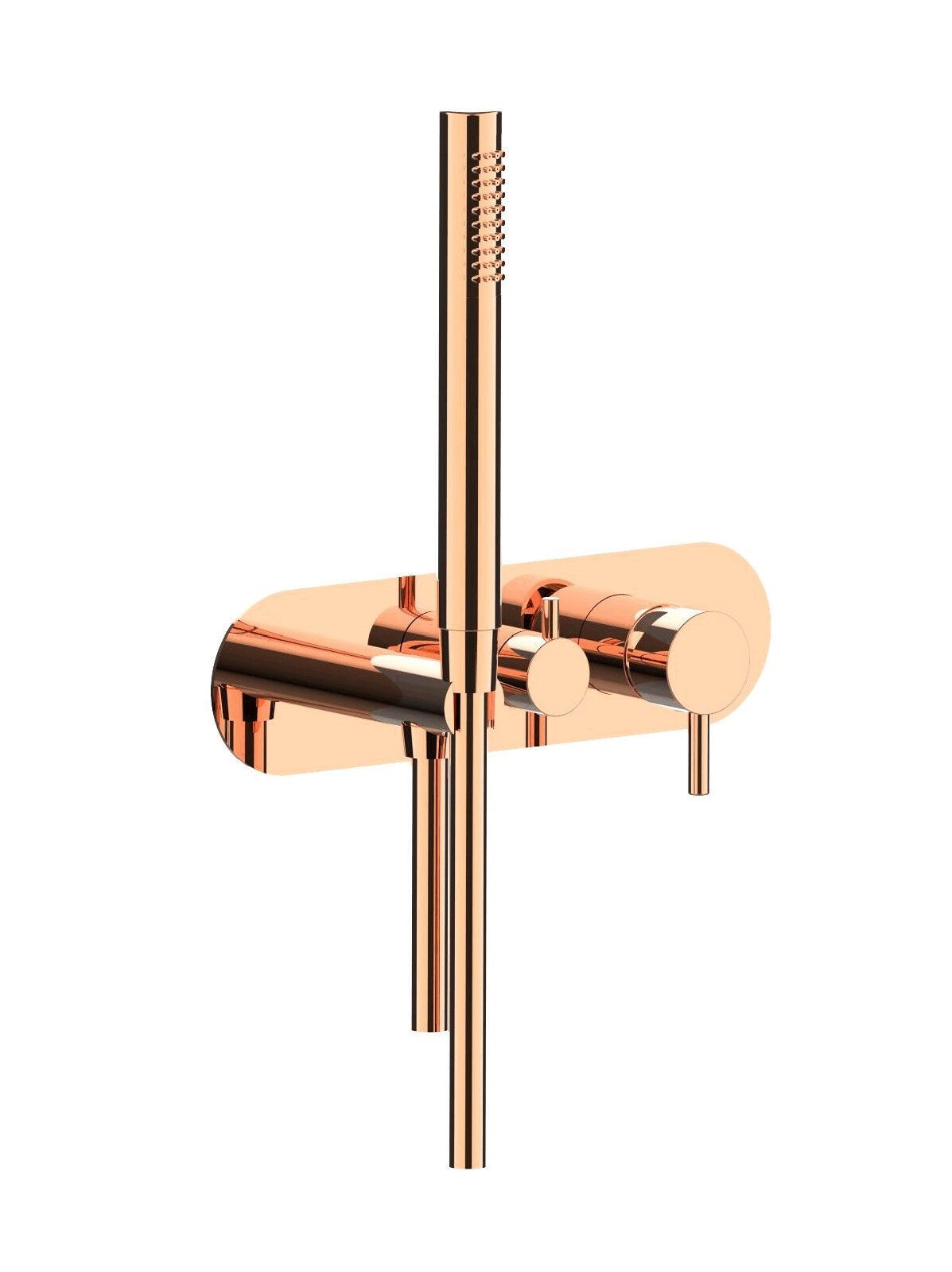 3 отверстия однорычажный встраиваемый смеситель для душа Rubinetterie Frattini Pepe XL ARCH-00040296 - Вид №17