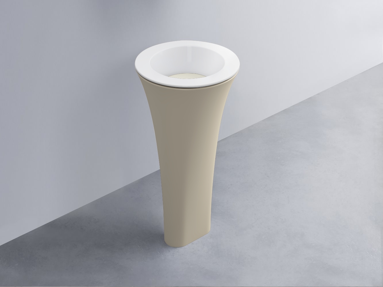 AMLA45-BL+AMPILT-TL+AMCOLT-LN Раковина Amedeo Tondo отдельностоящая cielo Enjoy + Amedeo Ceramica Cielo