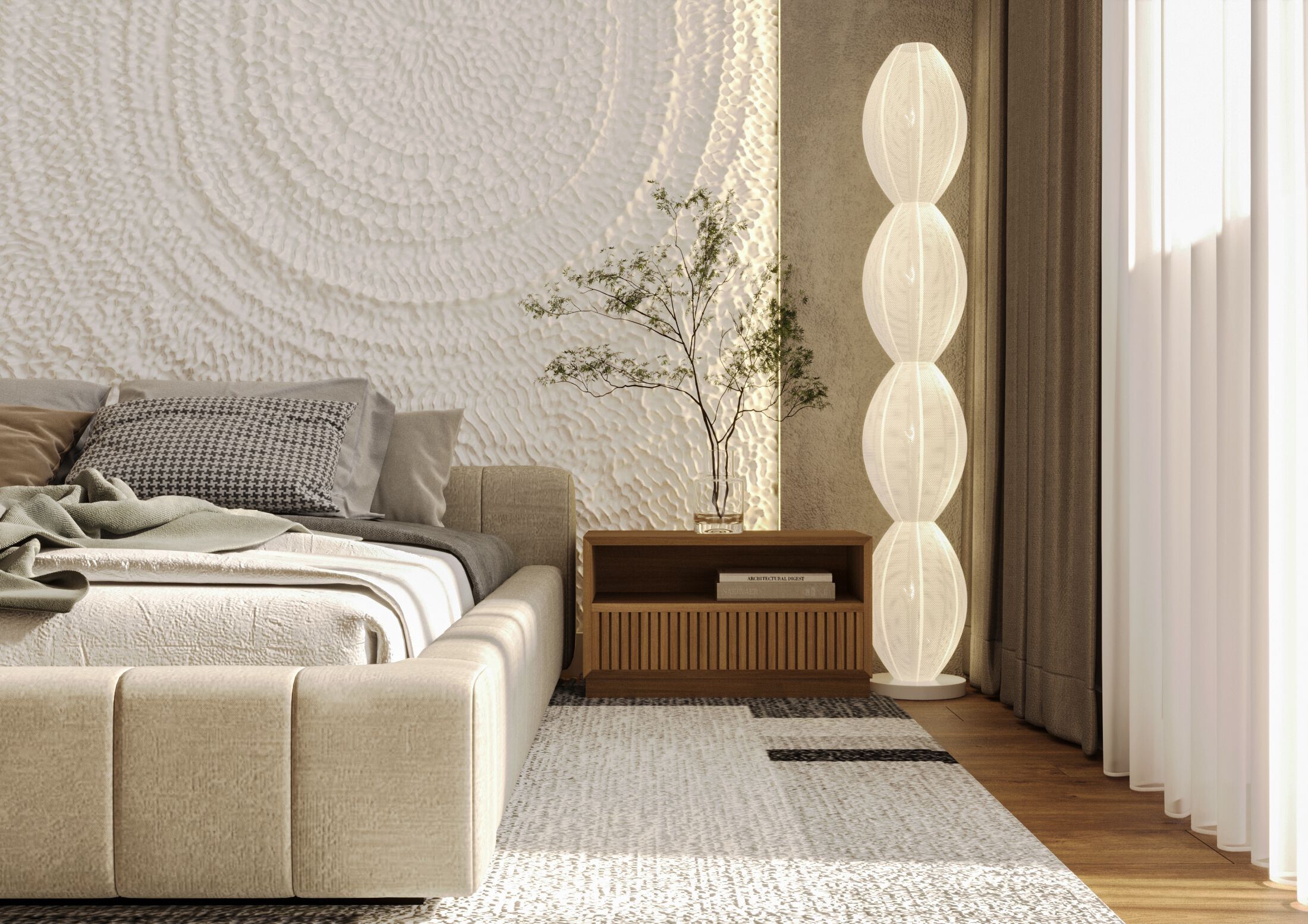 Трехмерная декоративная гипсовая панель WallDeco PORTAL ARCH-00131343 - Вид №1