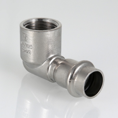 VTi.952.I.002805 Фитинг из нержавеющей стали – пресс-угольник с внутренней резьбой Valtec 28 мм х 3/4"  - Вид №1