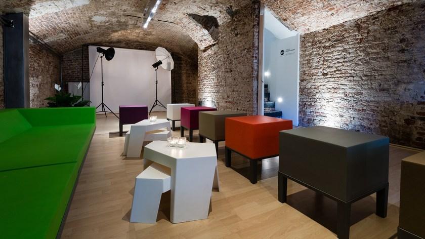 Quinze & Milan Пластиковый журнальный столик Maze sun-id-1504896 - Вид №9