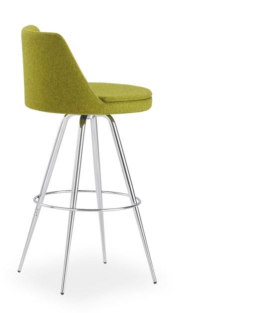 B&T Design Табурет из ткани с подставкой для ног sun-id-1469497 - Вид №2