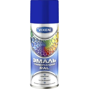 Краска аэрозольная Vixen цвет синий 0.52 л 82608107 STLM-2176948