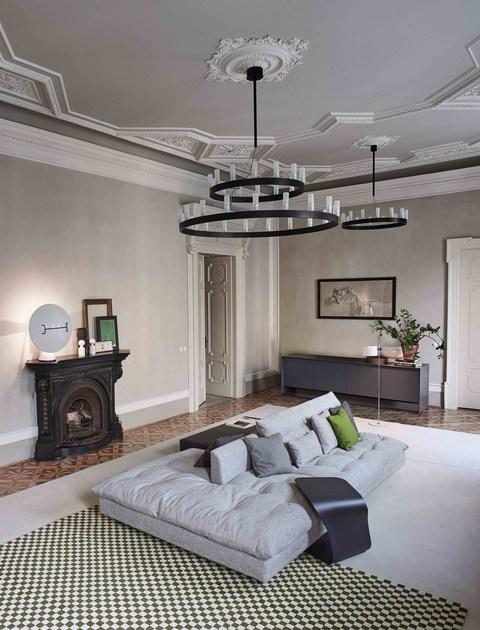 Bonaldo 3-х местный тканевый диван sun-id-1381959 - Вид №4