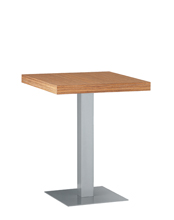 MT 483 Каркас стола из окрашенной стали. Доступен со стальной или деревянной колонной. Et al. MT