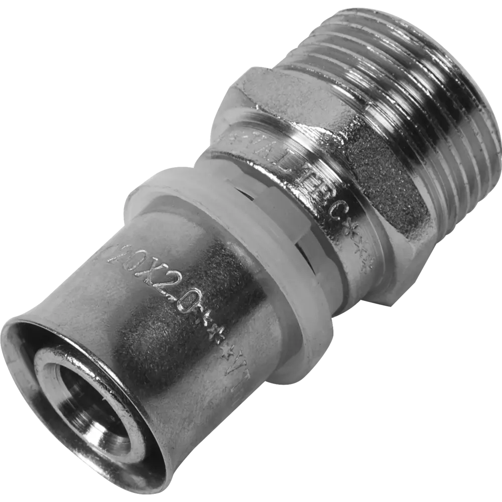 Пресс-соединитель Valtec с переходом на резьбу 3/4" для трубных систем 15474330 STLM-0005937