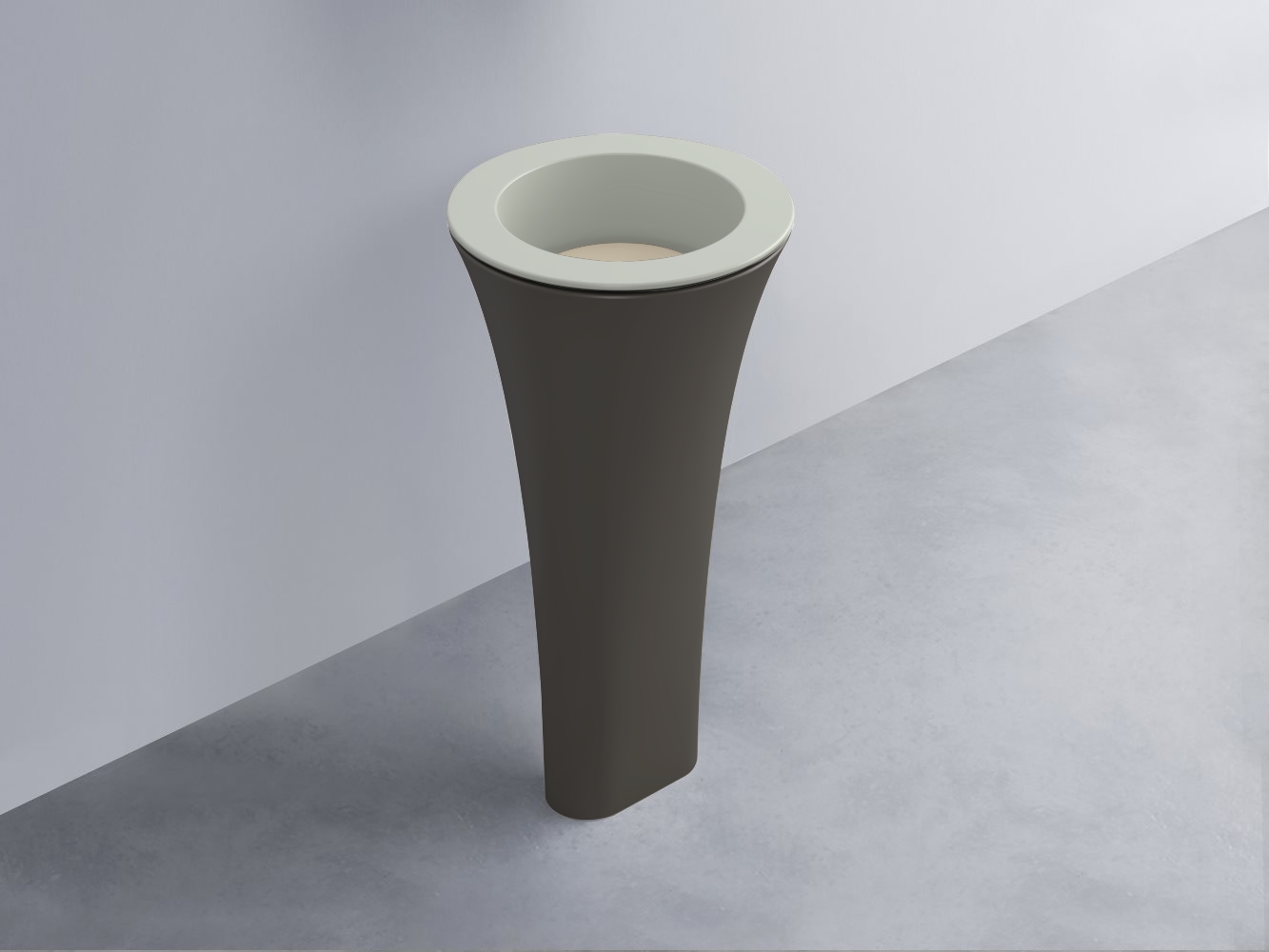 AMLA45-PM+AMPILT-LN+AMCOLT-FN Раковина Amedeo Tondo отдельностоящая cielo Enjoy + Amedeo Ceramica Cielo