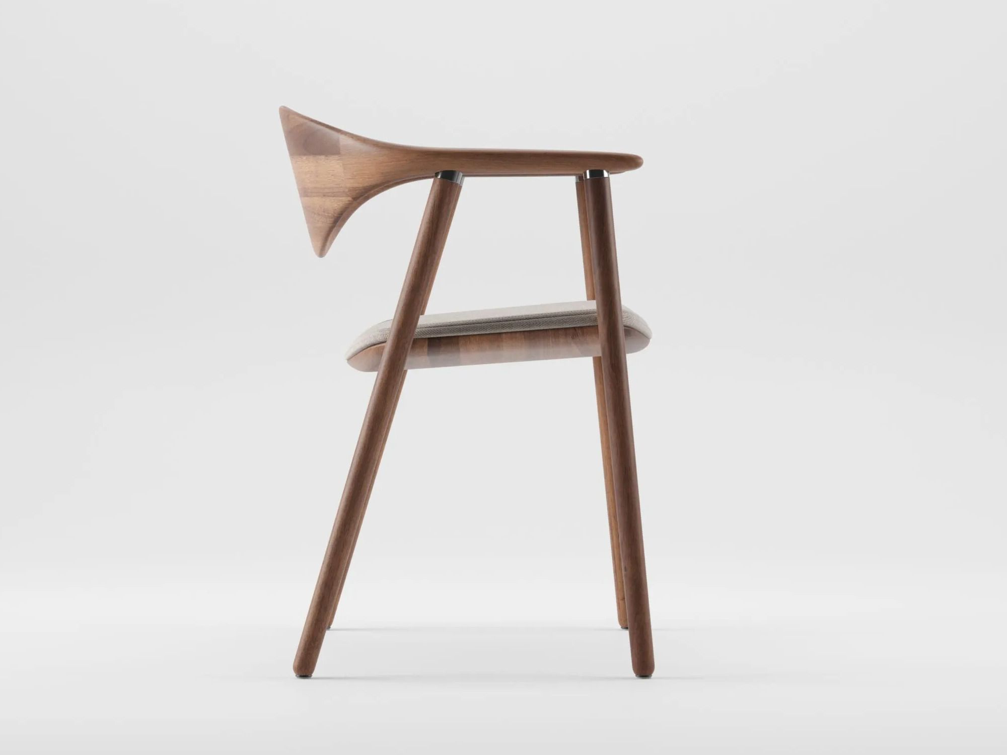 Деревянный стул с подлокотниками Artisan Нару ARCH-00060697 - Вид №13