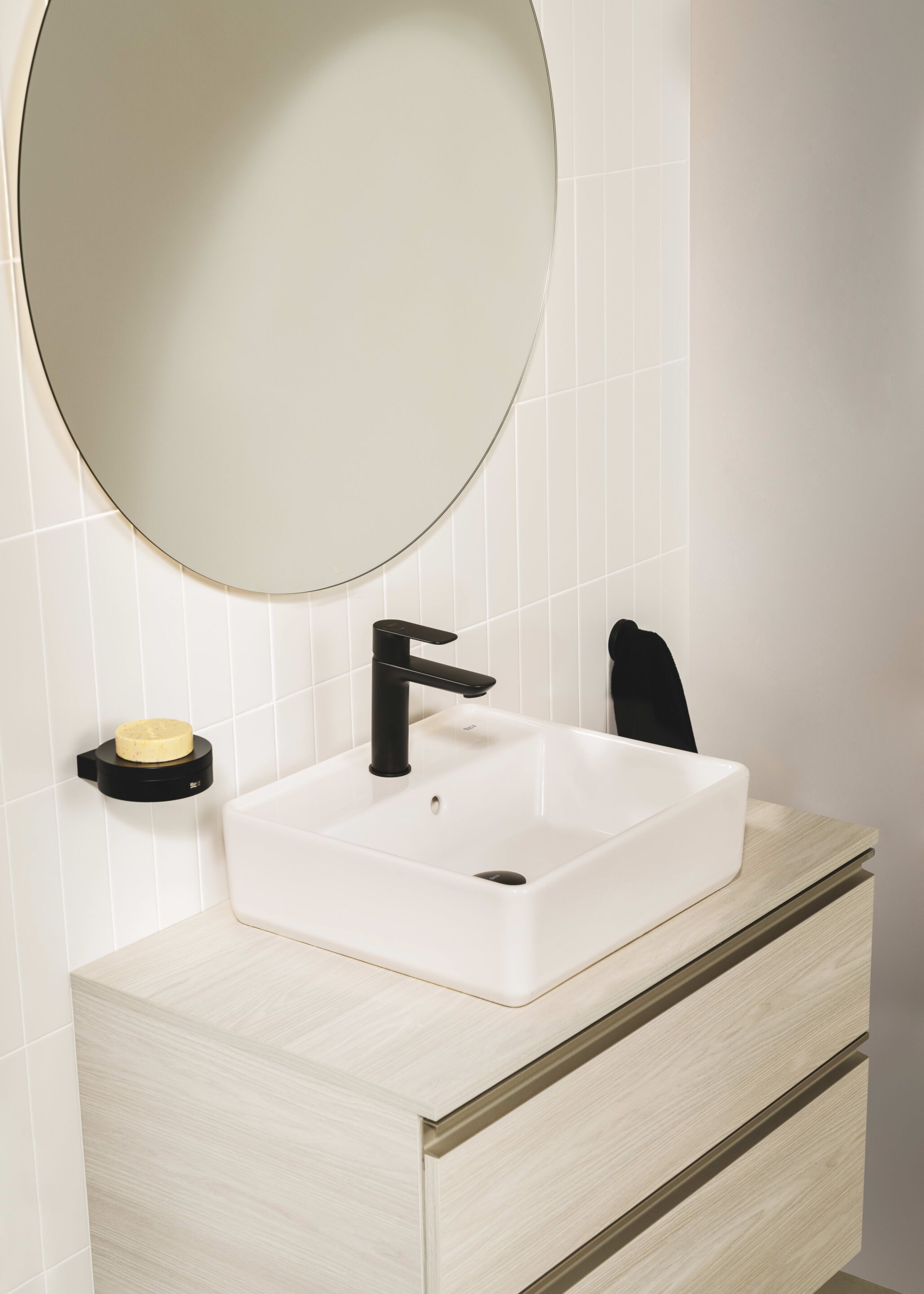 Деревянный подвесной умывальник с ящиками Roca The Gap ARCH-00050806 - Вид №3