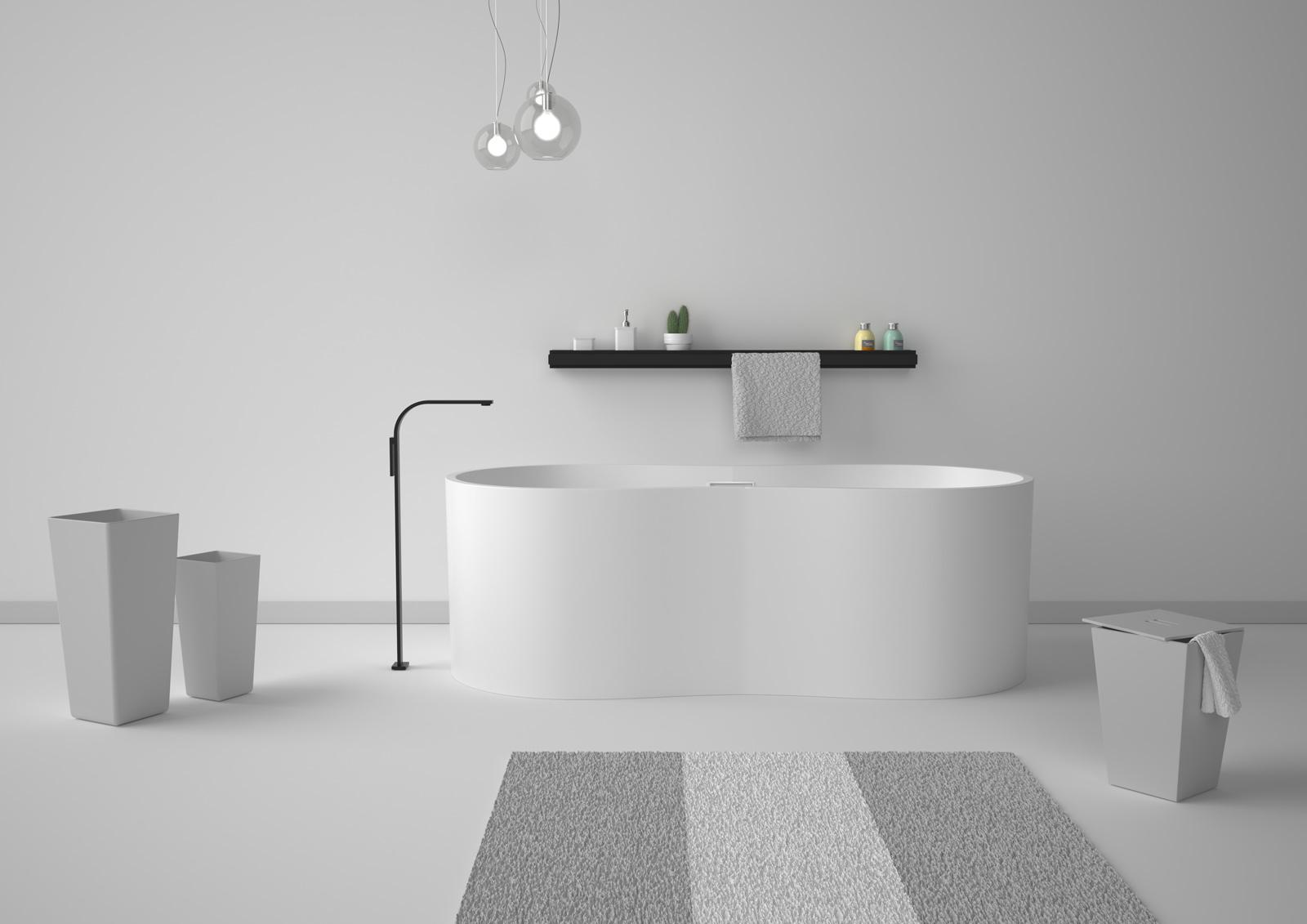 VATI1 Акриловая ванна отдельностоящая GSG CERAMIC Time - Вид №3