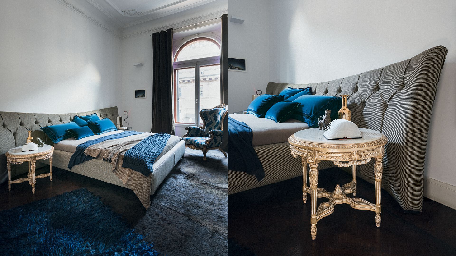 Круглый журнальный столик в стиле Людовика XVI ANGELO CAPPELLINI Timeless Italian Style ARCH-00010895