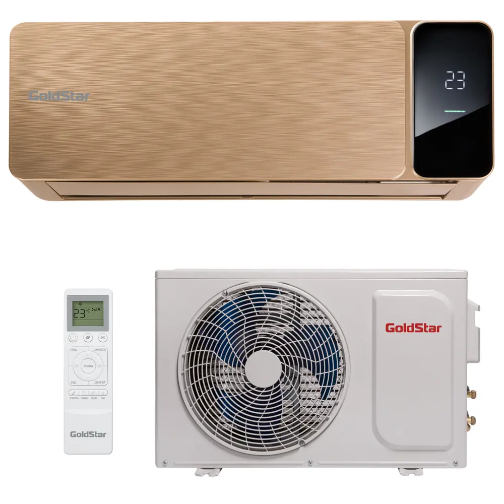 Сплит-система инверторная GoldStar GSACI-12HN1 12K BTU охлаждение/обогрев STLM-2029057 - Вид №7