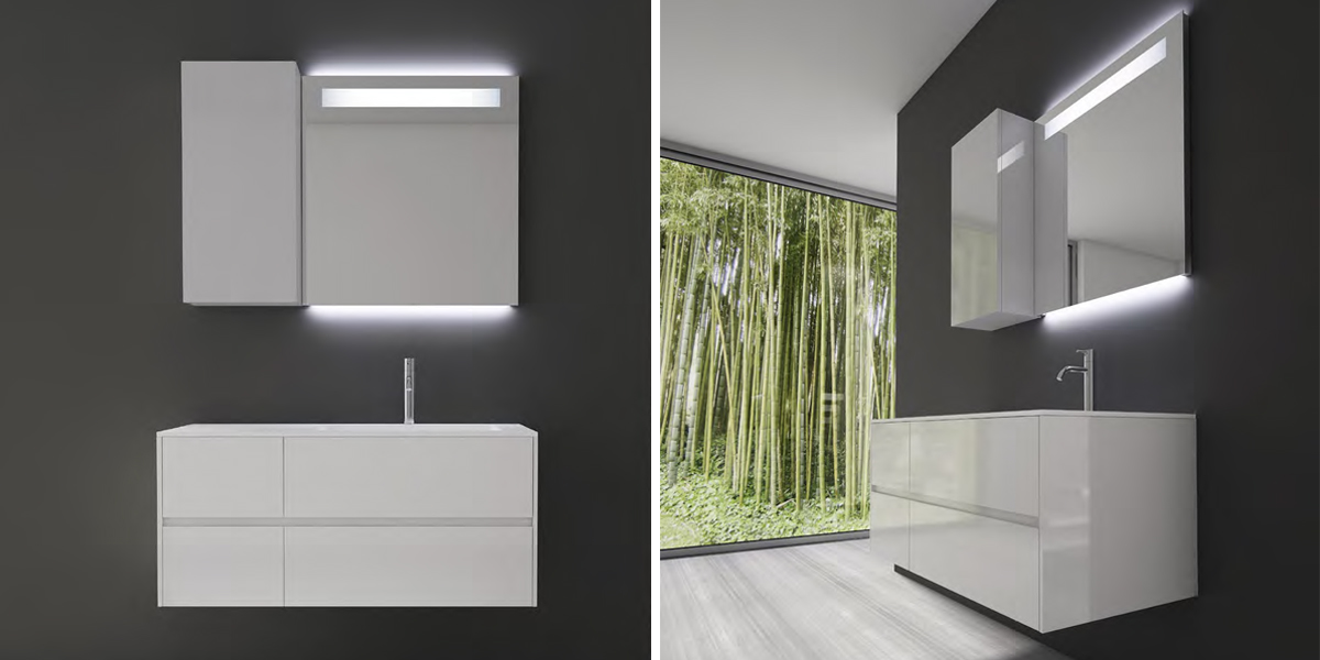 Комплект мебели №8 110,4 см Antonio Lupi PIANA Antoniolupi 8PIANA - Вид №1