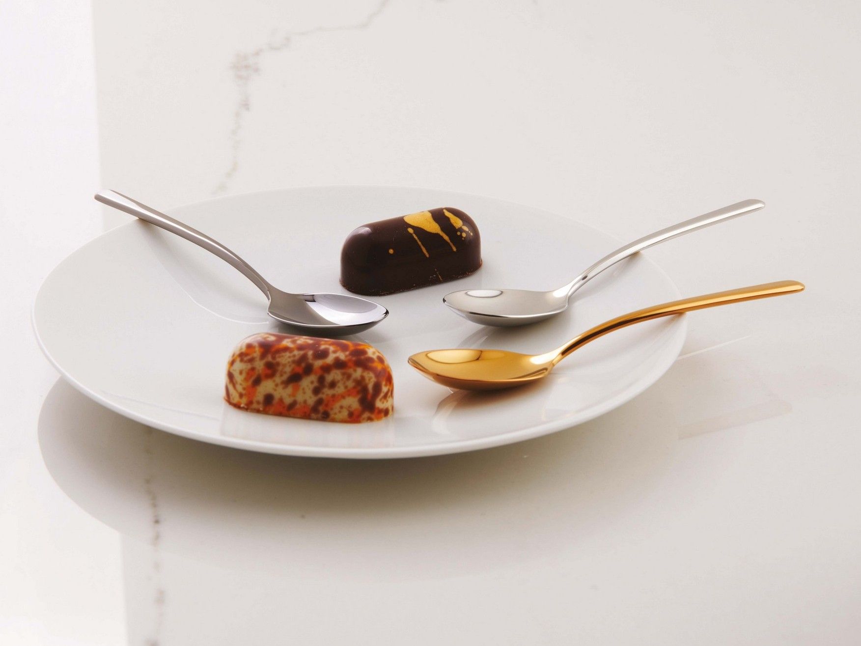 Чайные ложки из нержавеющей стали Sambonet Linear ARCH-00095026 - Вид №2