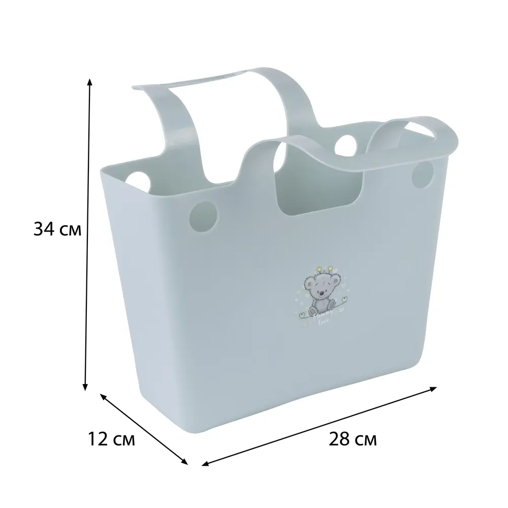 Корзина для хранения BEROSSI Mommy Love в стиле серая мистерия 89423334 STLM-1575392 - Вид №2