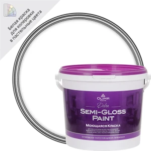 Краска для стен и потолков Olimp Дельта матовая цвет белый база A 5 л