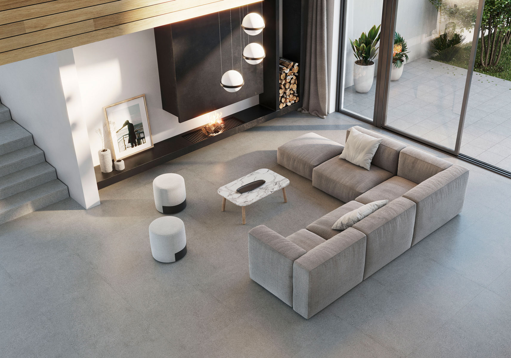 Ступени Milan: Серый Шарм для Вашего Пространства STP-ST362 INCOLOR - Вид №2